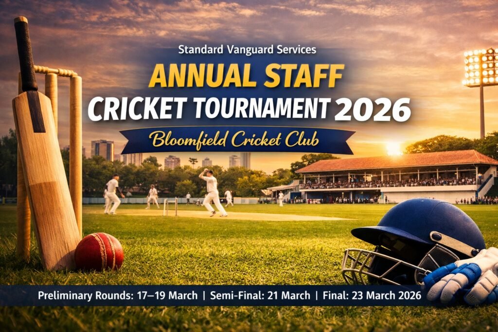 Standard Vanguard Services Annual Staff Cricket Tournament 2026